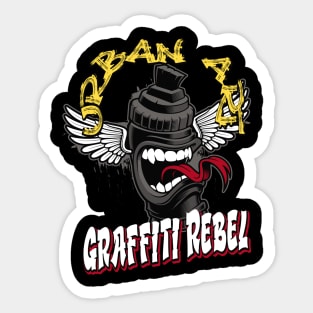 Urban Art Rebel Graffiti Sticker